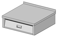 Модуль нейтральный ЦМИ ПИ с бортом и ящиком (1000х700х230 мм)