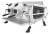 Кофемашина Sanremo Cafe Racer Black&White 2 гр. черно-белая