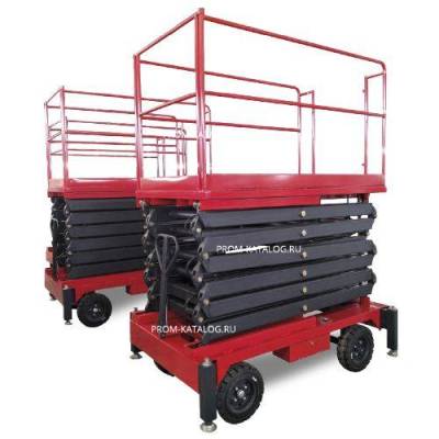 Ножничный подъемник QX-030-060 OXLIFT 6000 мм 300 кг 